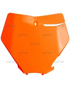 UFO Nummerplåt KTM125-450 SX/SXF 2019- Orange 127, KT04094127
