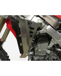 AXP Radiator Braces Red spacers Honda CRF450-CRF450RX 17-18 - AX1417