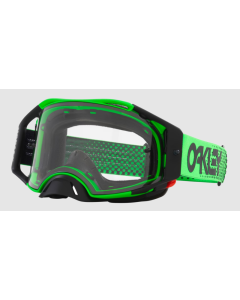 Oakley goggles Airbrake MX MOTO GREEN Clear