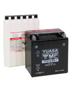 Yuasa batteri, YTX16-BS-1 (CP) Inkl syra (3)