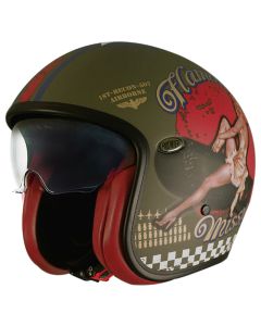 Premier Helmets 2206 Vintage Pin Up Military BM XS