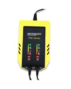 Motobatt Batteriladdare 2-Bank 9 step charger 12V 2,0 Am