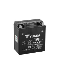 Yuasa batteri, YTX16-BS-1 (CP) Inkl syra (3)