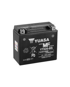 Yuasa batteri, YTX20-BS (CP) Inkl syra (3)