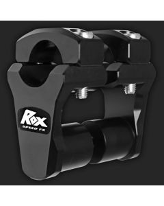 Rox Pivoting Riser 2" Höjare x 28,6mm tapp x 28,6mm Styre, Svart, 1R-P2PPK
