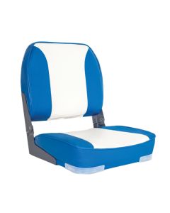 Os Deluxe Fold Down Seat Upholstered Blue/White