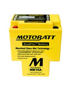 MOTOBATT batteri MB16A Factory sealed