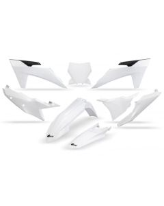 UFO Plastic kit 5-parts KTM SX/SXF125-450 23- White 042