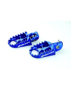Scar Evolution Footpegs - Ktm/Husq. Blue color, S5511B