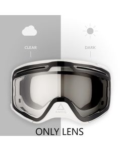 AMOQ Vision Vent+ Dual Lens Goggles - PHOTOCROMATIC - Clear