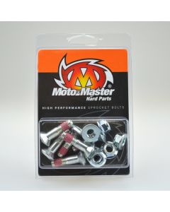 Moto-Master Japanese sprocket bolt kit: 6x M8-30mm Allen head bolt, thread patch - 213068