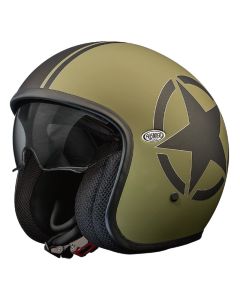 Premier Helmets 2206 Vintage Star Military BM XS