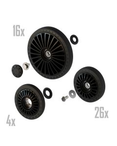 Camso S-Kit - Complete Camso X4S wheels kit 7016-00-6996 ATV