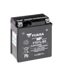 Yuasa batteri, YTX7L-BS (CP) Inkl syra (5)