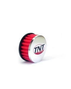 TNT Luftfilter, R-Box, Röd, Anslutning Ø 28/35mm, (Ø 85mm l. 39mm) Moped/Scooter