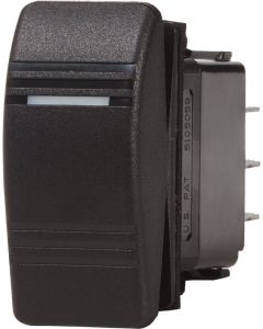 Blue Sea Water resistant Contura III Switches Black - 134-8284