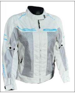 Grand Canyon Bikewear Textile Jacket Luna Lady Mesh Beige/Silver
