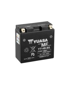 Yuasa batteri, YT14B-BS (YT14B-4) (CP) Inkl syra (4)