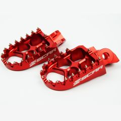 Scar Evolution Footpegs - RM85 All Red color (S4510R)