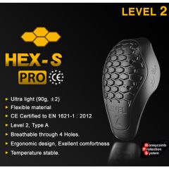 Sweep Hex-Pro Axel skydd för mc jacka, CE nivå 2