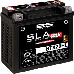 BS Battery BTX20HL (FA) SLA MAX - Sealed &amp; Activated