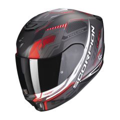 Scorpion Helmet EXO-391 Haut matt black/white/red