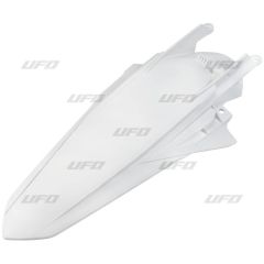 UFO Bakskärm KTM125-450 SX/SXF 19- Vit 047, KT04091047
