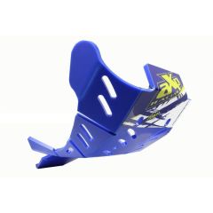 AXP Xtrem HDPE Skid Plate Blue Sherco 250SEF FACTORY-300SEF FACTORY-250SEFR-300S - AX1537