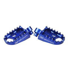 Scar Evolution Footpegs - Yamaha Blue color (S1511B)