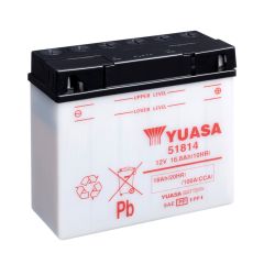 Yuasa batteri, 51814 (CP) Inkl syra (2)