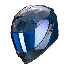 Scorpion Helmet EXO-1400 EVO AIR CARBON blue Solid carbon fiber