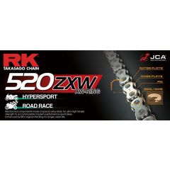 RK 520ZXW XW-ringskedja +CLF (nitlås.), 520ZXW-118+CLF