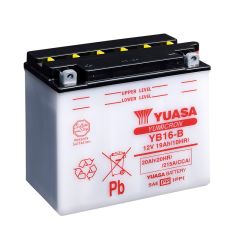 Yuasa batteri, YB16-B (CP) Inkl syra (2)