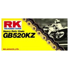 RK GB520KZ förstärkt kedja +CL (kedjelås.), GB520KZ-108+CL