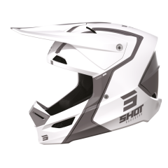 SHOT Helmet Furious Reflex White Glossy