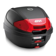 Givi E300N2 30 ltr. MONOLOCK® top black,uni fitting kit inc - E300N2