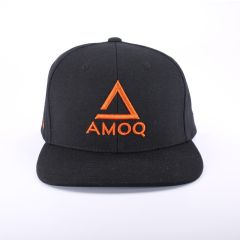 AMOQ Original Snapback Keps Svart/Orange