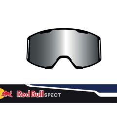 Spect Red Bull Strive MX Goggles Single lens Matt Black silver