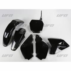 UFO Plastkit 5-delar Svart RM80 00-01,RM85 02-, SUKIT405001 SEPARATE PACKING