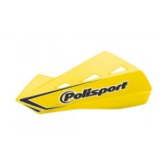 Polisport Qwest Handguards + Universal Plastic Mounting Kit yellow RM01