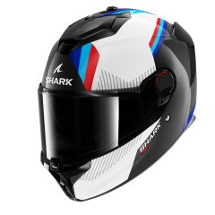 Shark Spartan GT Pro Dokhta Carbon, vit/blå/röd/carbon