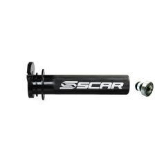 Scar Aluminum Throttle Tube + Bearing - Ktm/Husqvarna Black color, TT504