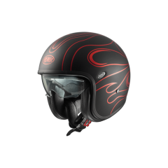 Premier Helmets Vintage FR Red Chromed BM