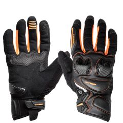 Sweep Hammer MC handske, svart/orange