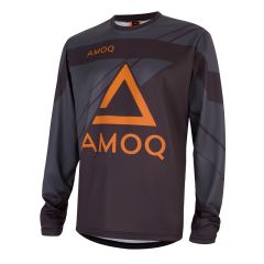 AMOQ Snowcross Tröja Svart/Grå/Orange