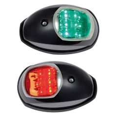 Osculati Lanterna LED par Evoled - svart ABS Marine - M11-039-02
