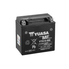 Yuasa batteri, YTX14-BS (CP) Inkl syra (4)