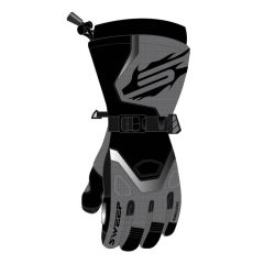 Sweep Recon snöskoter handske, svart/grå