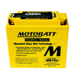 MOTOBATT batteri MB18U Factory sealed