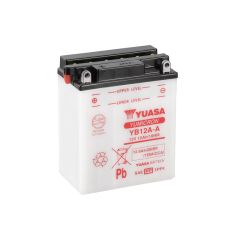 Yuasa batteri, YB12A-A (CP) Inkl syra (4)